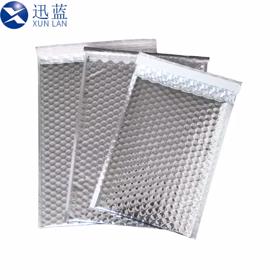 Custom Logo Waterproof Shipping Bag Aluminum Foil Mailer Laminated Material