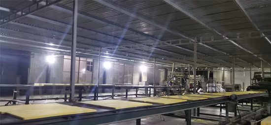 Factory Glass Wool Board as Building Insulation Material for Wall