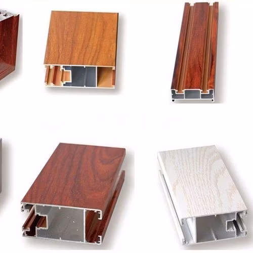 Wood Grain Building Material for Heat Insulation Aluminum Window